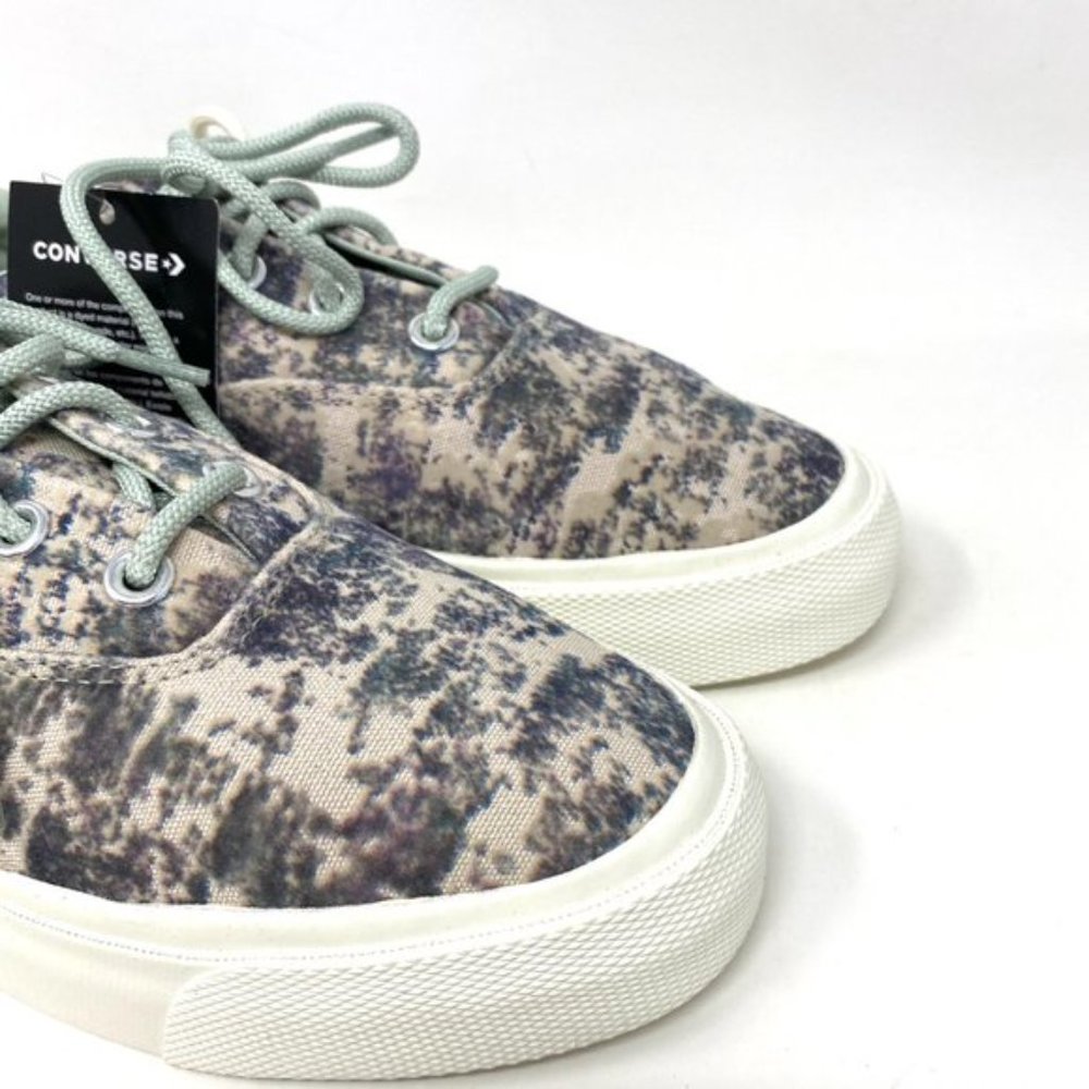 💖MEGA SALE💖Converse Skip Grip OX French Gray White Women Shoe Canvas 172578C - Picture 7 of 10